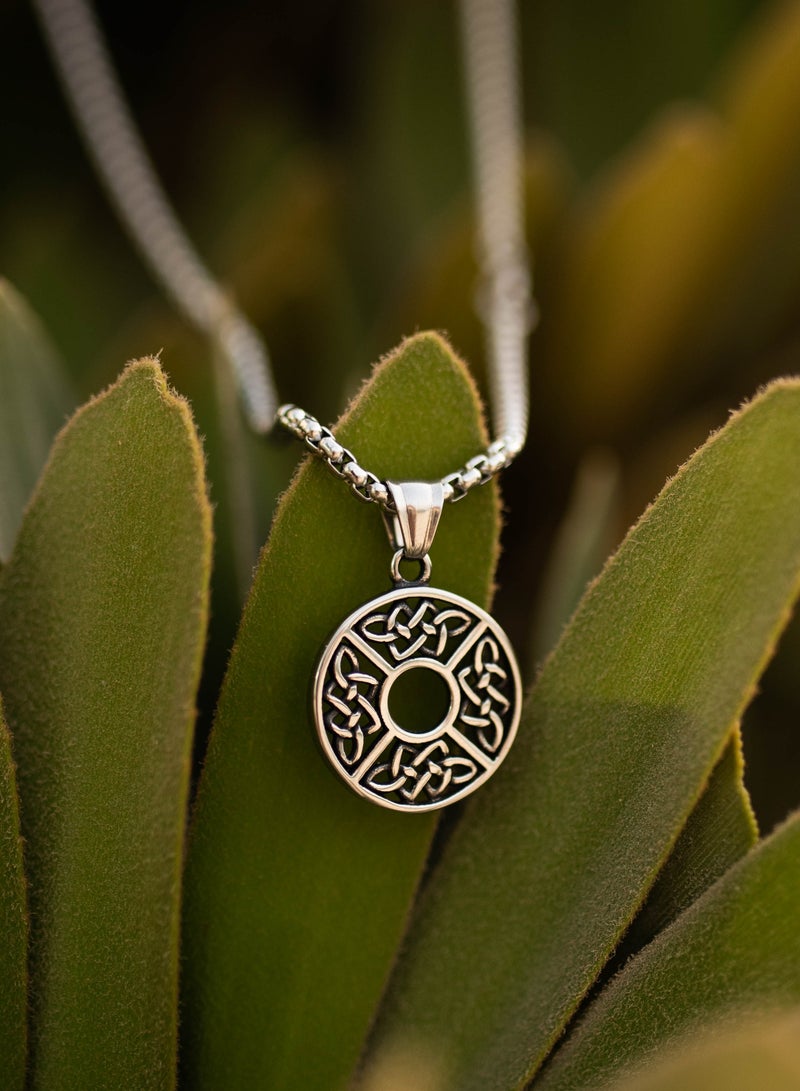 IronBrut Men's necklace "Celtic Knot", IronBrut, stainless steel pendant with chain, perfect men's gift, with branded gift pouch - Image 2