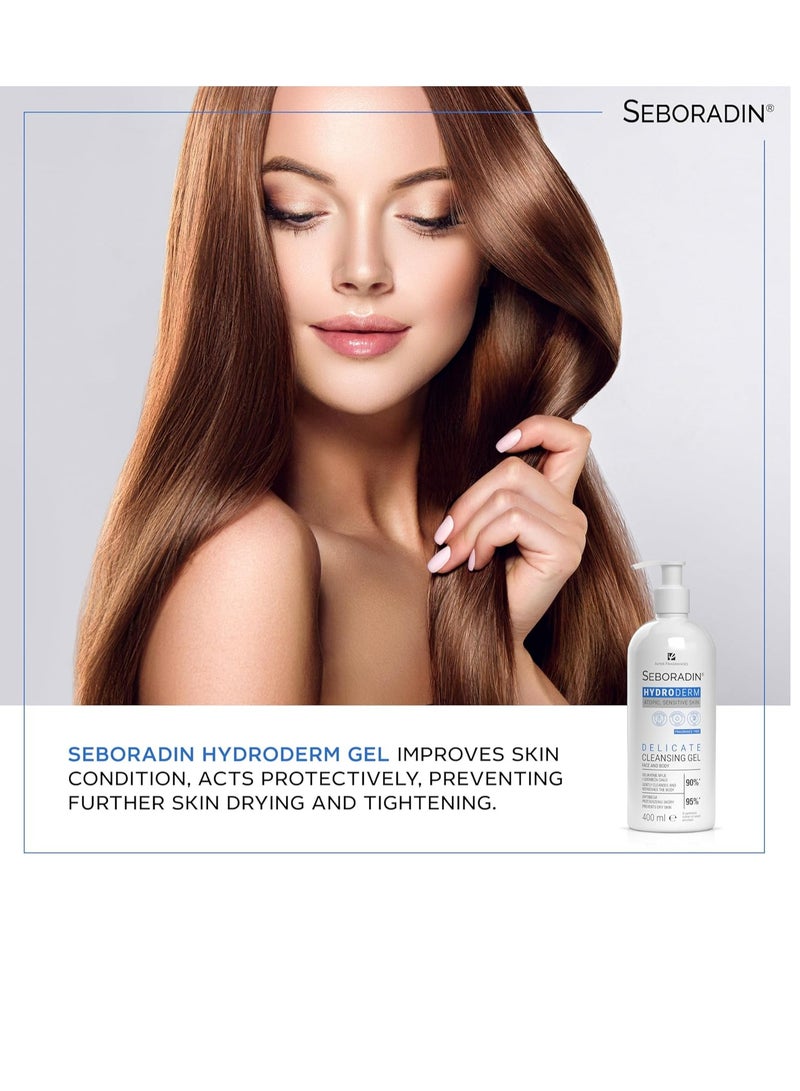 Seboradin Hydroderm Delicate Cleansing gel 400 ML - Image 4