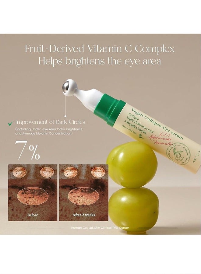 AXIS-Y AXIS Y Vegan Collagen Eye Serum 10ml – Hydrating, Anti-Aging Formula for Puffiness, Dark Circles, and Fine Lines – Plant-Based Collagen, Suitable for All Skin Types - Image 5