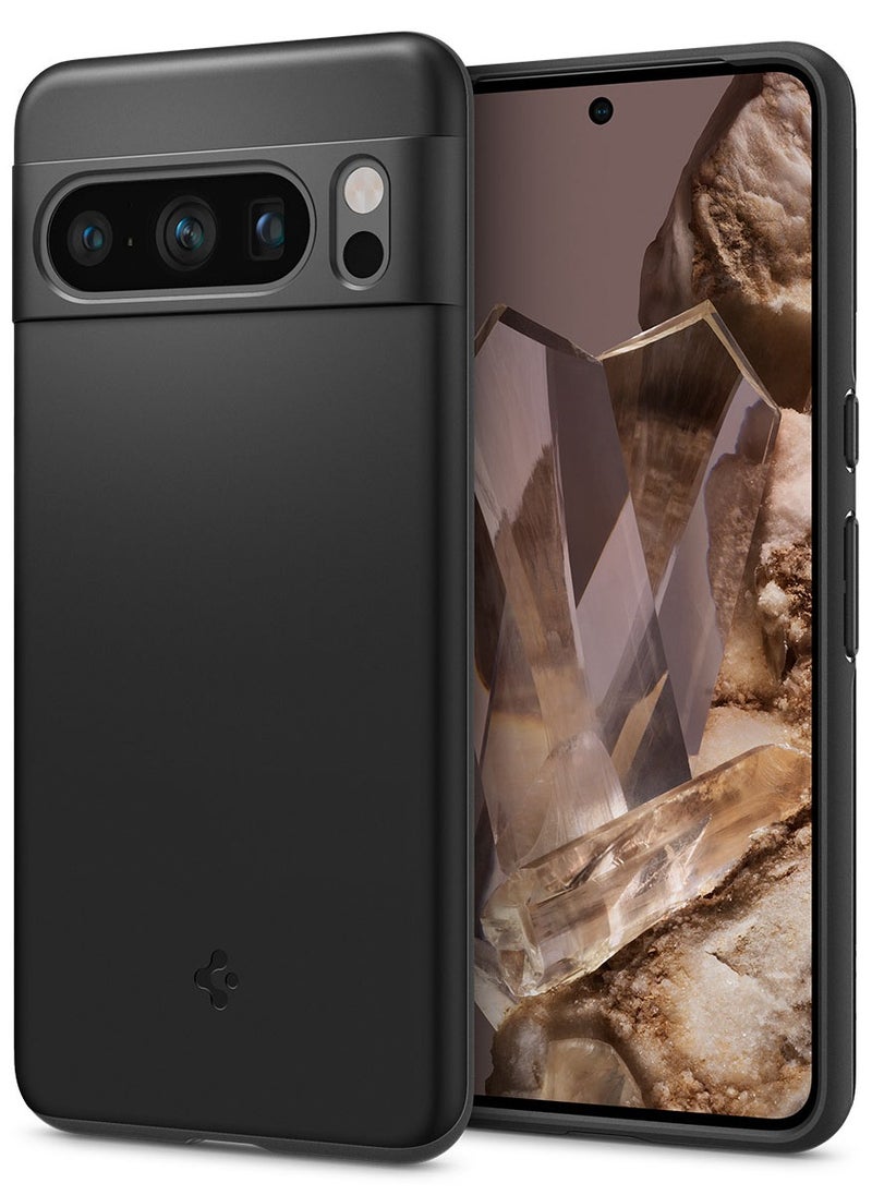 Spigen غطاء حماية رفيع مناسب لهاتف Google Pixel 8 PRO - أسود  - Image 1