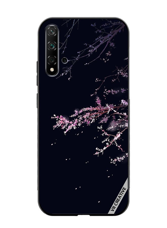 VR CREATIVE Protective Case Cover For Huawei Nova 5T Blossom Tree Design Multicolour - Image 1