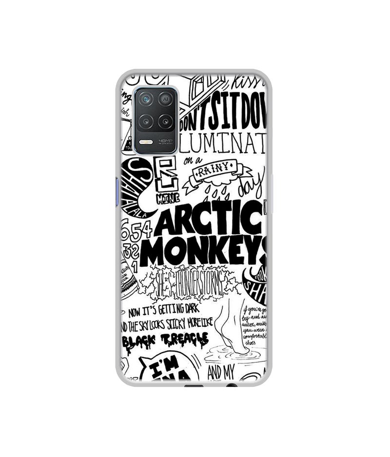 Casotec Arctic Monkeys Pattern Design Printed Silicon Soft TPU Back Case Cover for Realme 8 5G - Image 5