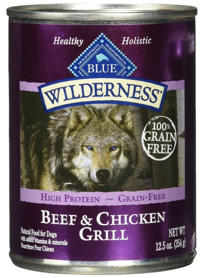 Blue Buffalo Blue Wilderness Adult Recipe - Beef & Chicken, 12.5 Oz