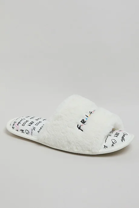 أر أند بي Furry Bedroom Slippers