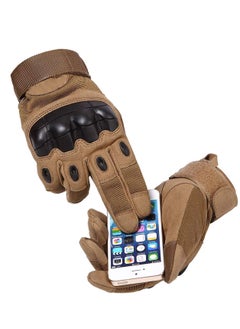 SYOSI 1 Pair Touch Screen Motorbike Full Finger Gloves Cycling Gloves Motorcycle Cycling Climbing Outdoor Sports Working Gloves  - Image 1