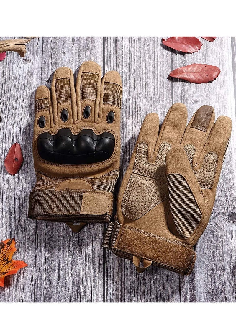 SYOSI 1 Pair Touch Screen Motorbike Full Finger Gloves Cycling Gloves Motorcycle Cycling Climbing Outdoor Sports Working Gloves  - Image 2