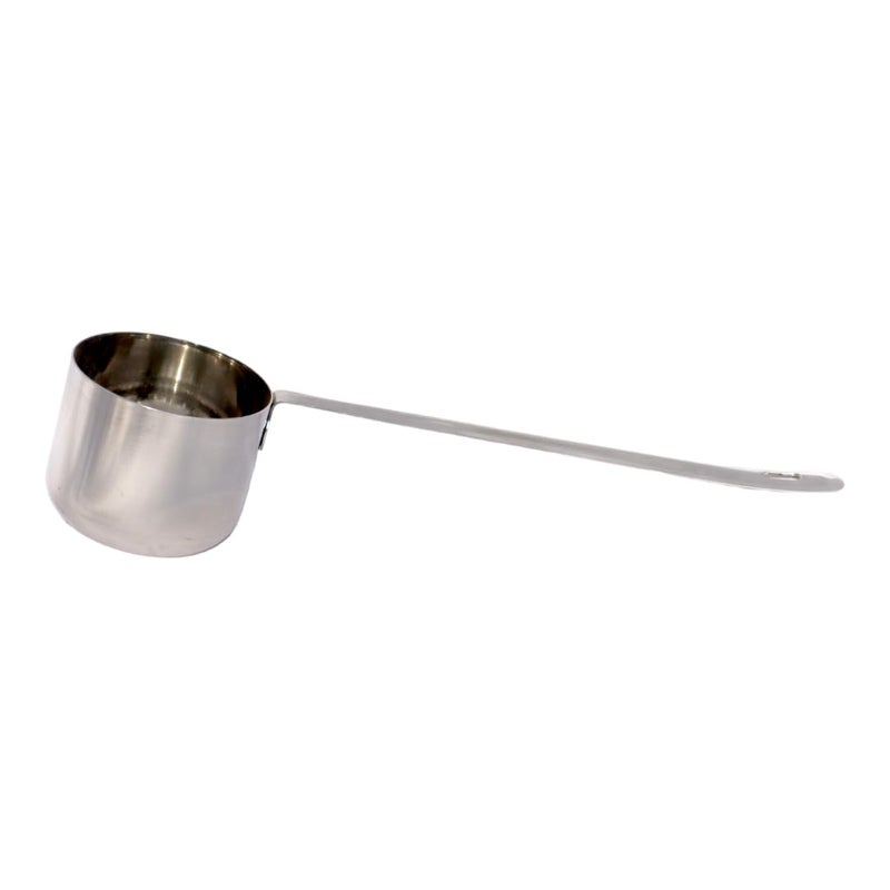 KUVI KUVI Stainless Steel Spoon with Long Handle DoyaLoti Tea Pourer Water Dispenser Ladle Canteen Server Quint LadleCute ladleGheeTadka Ladle for Cooking 12 in - Image 1