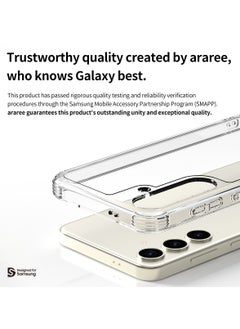 araree araree FLEXIELD Designed for Samsung Galaxy S24 Ultra Case, Anti-Yellowing TPU Protection Cover Compatible with Samsung Galaxy S24 Ultra, Scratchproof Slim Transparent Protective Case - (Clear)  - Image 5