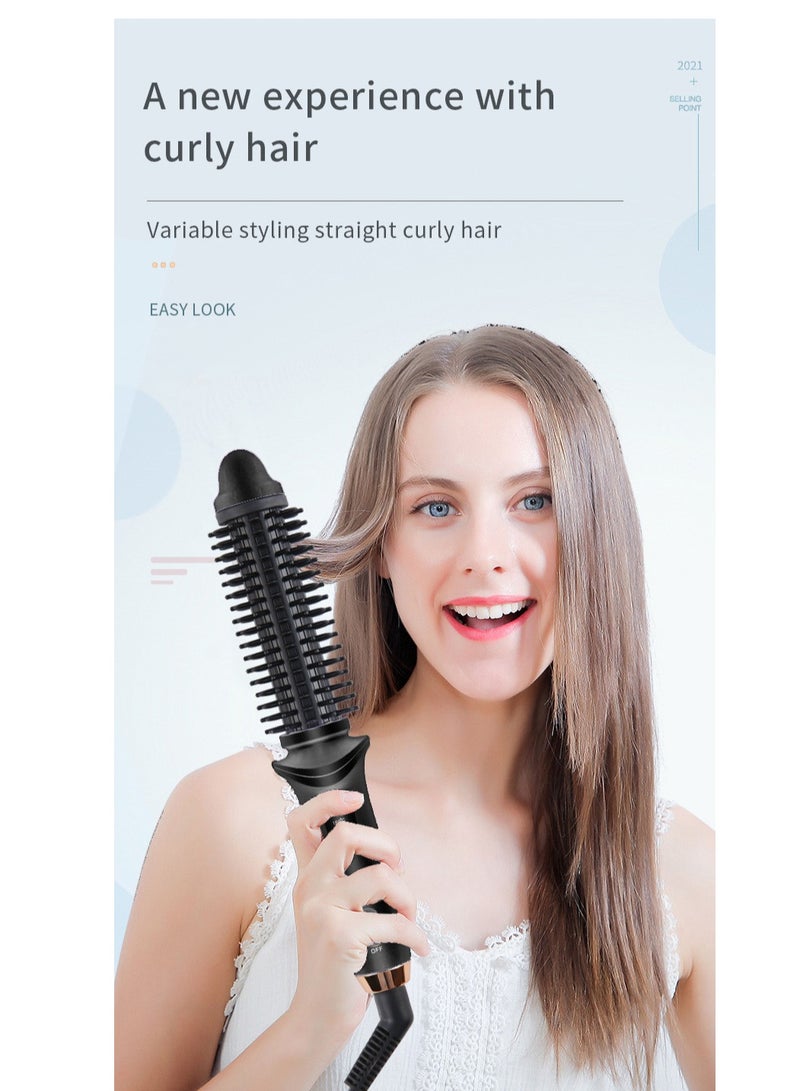 3-in-1 heating comb, 25cm curly and straight hair comb - Image 5