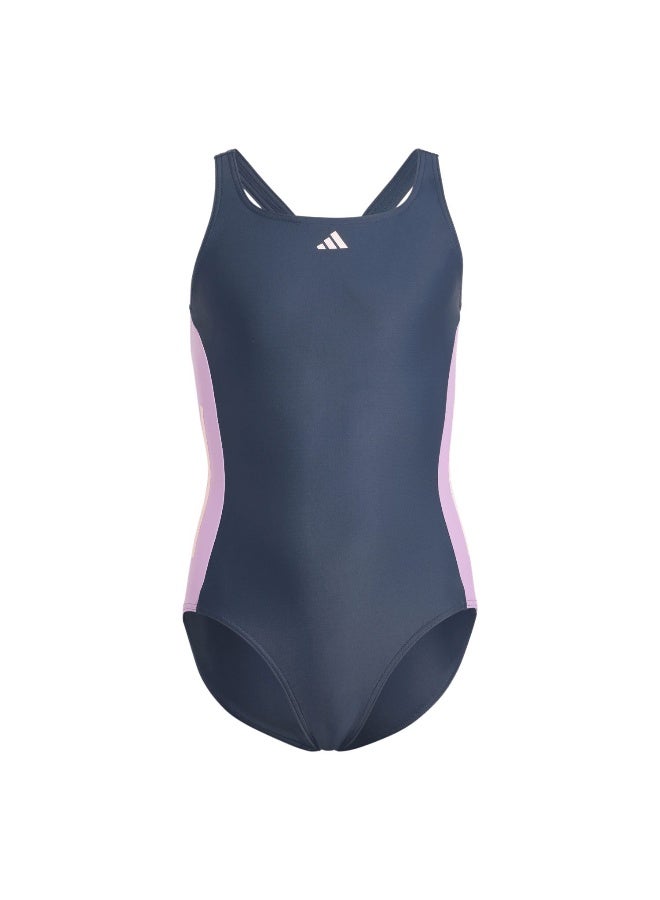 Adidas Cut 3S Suit Blue Swim Swimwear 1824 - Image 2