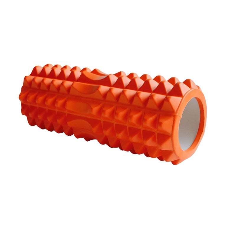 Generic Crescent EVA Foam Shaft Yoga Column Massage Roller Special Hollow Spike Column Foam Shaft for Muscle Relaxation32.5*12cm Crescent Orange 32.5*12cm Crescent Orange