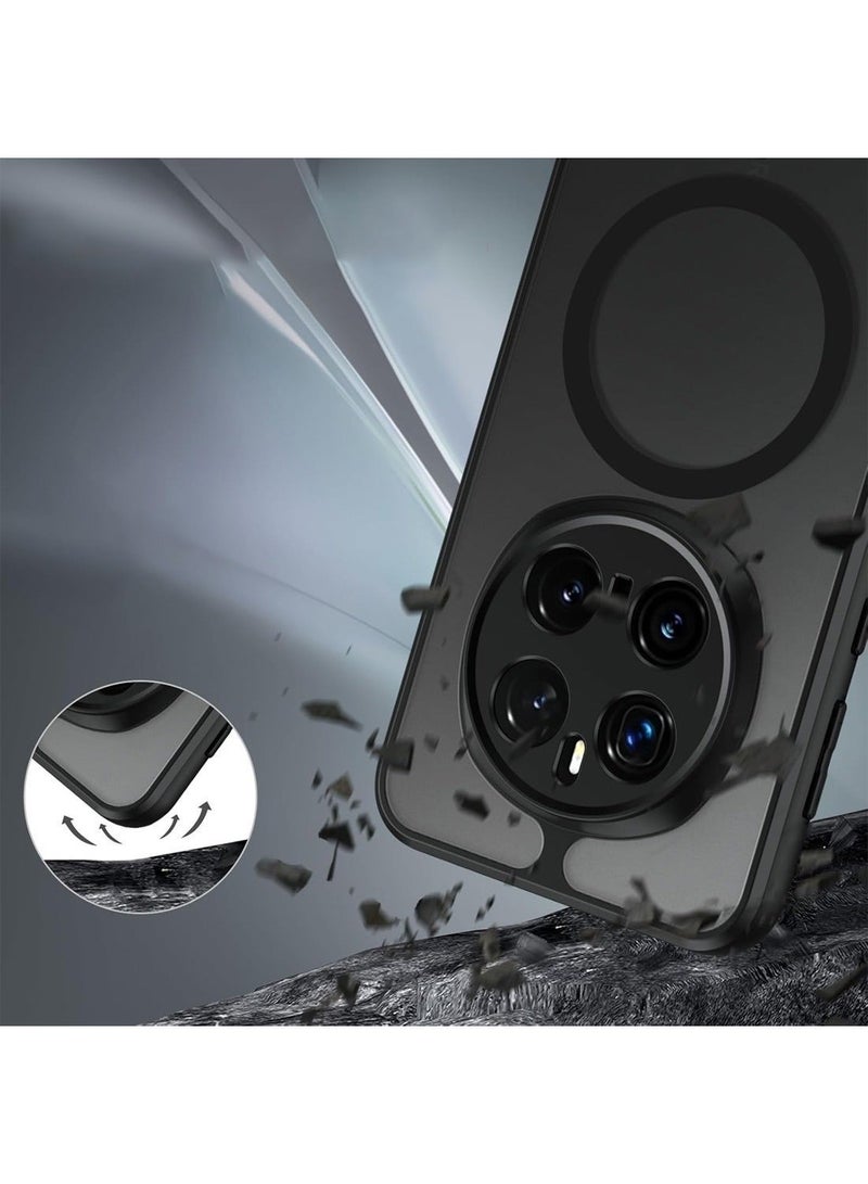 Techie غطاء Honor Magic 7 Pro 5G MagSafe – غطاء مضاد للصدمات شفاف ومغناطيسي، ظهر غير قابل للخدش، حماية الكاميرا – متوافق مع Honor Magic 7 Pro 5G - Image 3