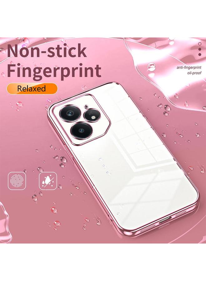 اس-توب جراب لهاتف Realme Neo7، جراب شفاف بفتحة دقيقة - Image 4