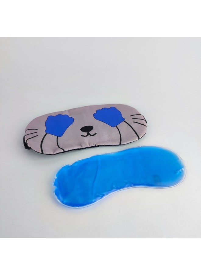 Soft Eye Mask with Movable Gel Pack – Comfort & Relaxation - Image 2