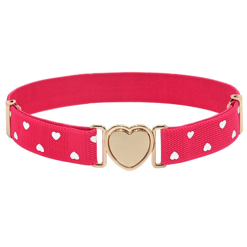 Popular Japanese Internet Celebrity Children'S Belt Girls' Decorative Lazy Hole-Free Girls' Primary School Students Loose Simple Small Waist - Image 4
