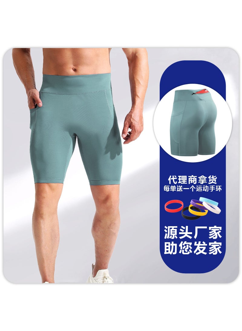 Generic - Mens Marathon Running Shorts Quick-Dry Reflective Pink - Image 1