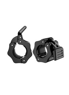 Y&D Barbell Clamps Collars, Quick Release Pair of Locking Professional Olympic Weight Locks Collar Clips Great for Workout, Weightlifting, Fitness & Strength Training（Black）  - Image 4