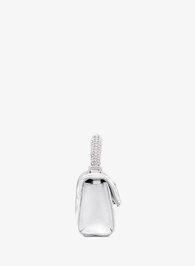 Cuple Silver Tween Girls Top Handle Mini Bag for Women | Best Price UAE