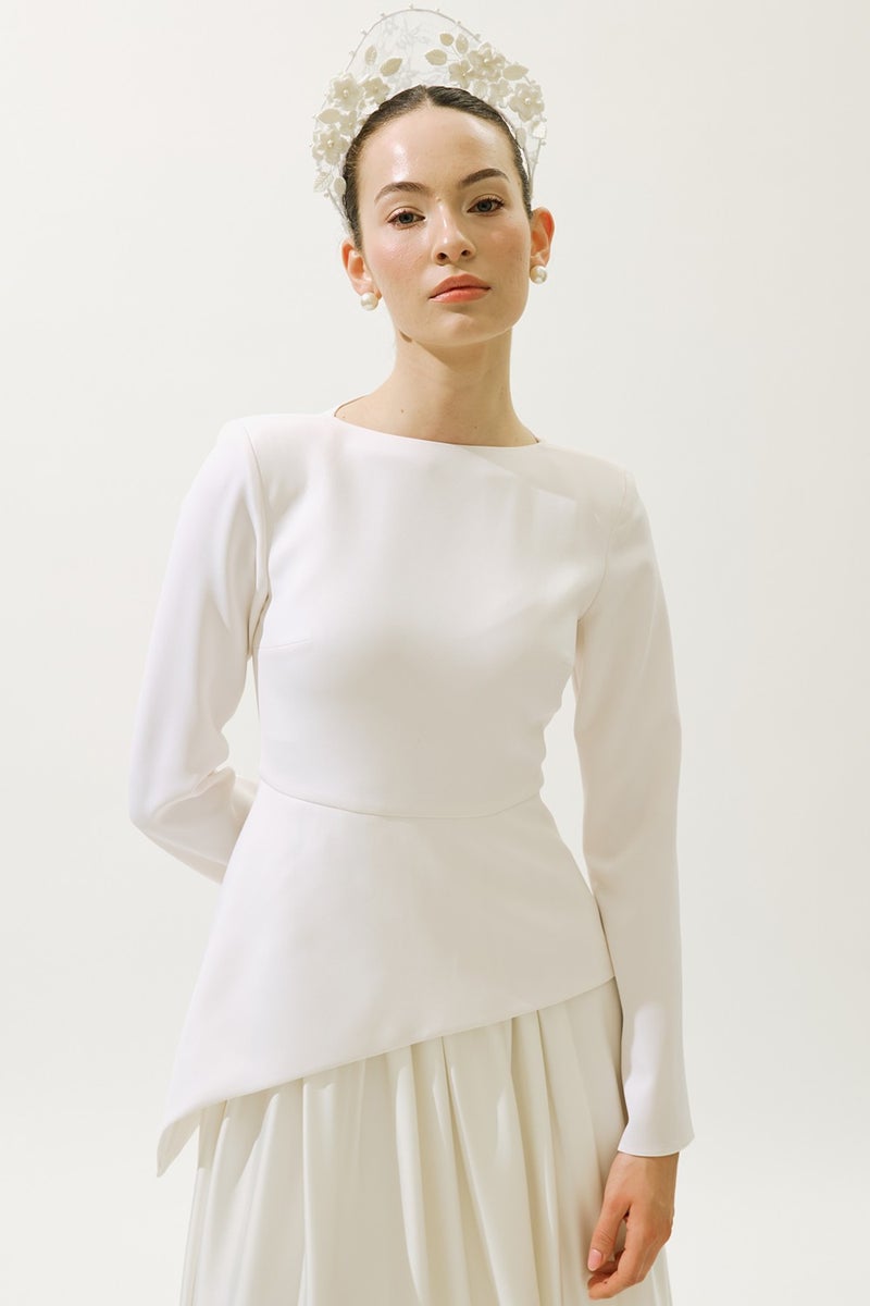 Manuka Annıta Evening Dress Ecru  - Image 4