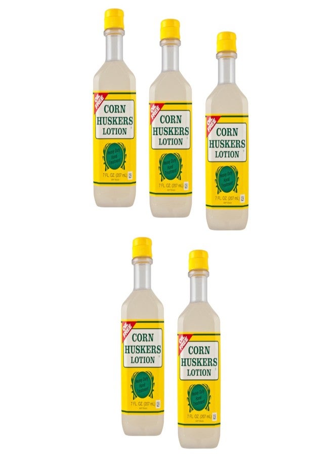 كورن هسكرز لوشن كورن هاسكرز لليدين الجافة والمتشققة، سريع الامتصاص، غير دهني، يوفر راحة مكثفة للرجال والنساء، 7 أونصة سائلة (عبوة من 5) - Image 1