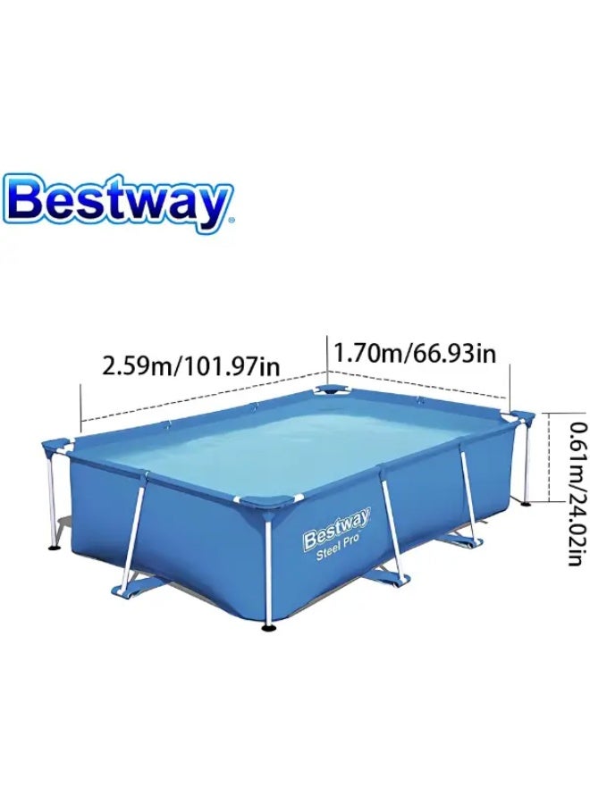 Bestway Steel Pro Max Pool Set 2.59x1.70x61cm - Image 1
