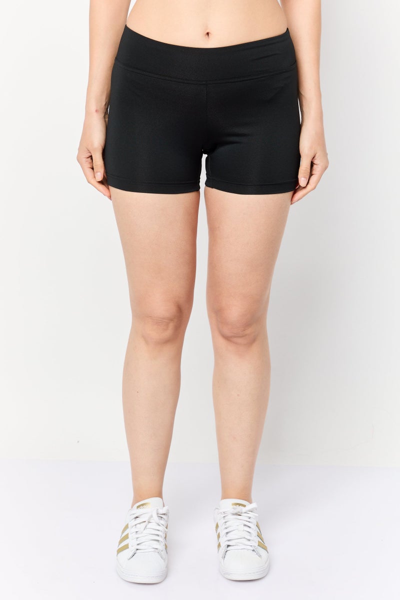 Adidas Women Sportswear Fit 2 Piece Brand Logo Tennis Skirts And Shorts, Light Green/Black - Image 2