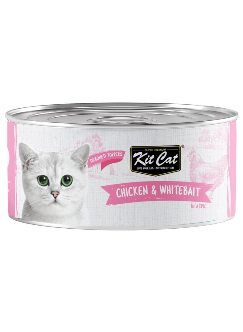 Kit Cat Chicken & Whitebait 80g (1 Box -24pcs) - Image 2