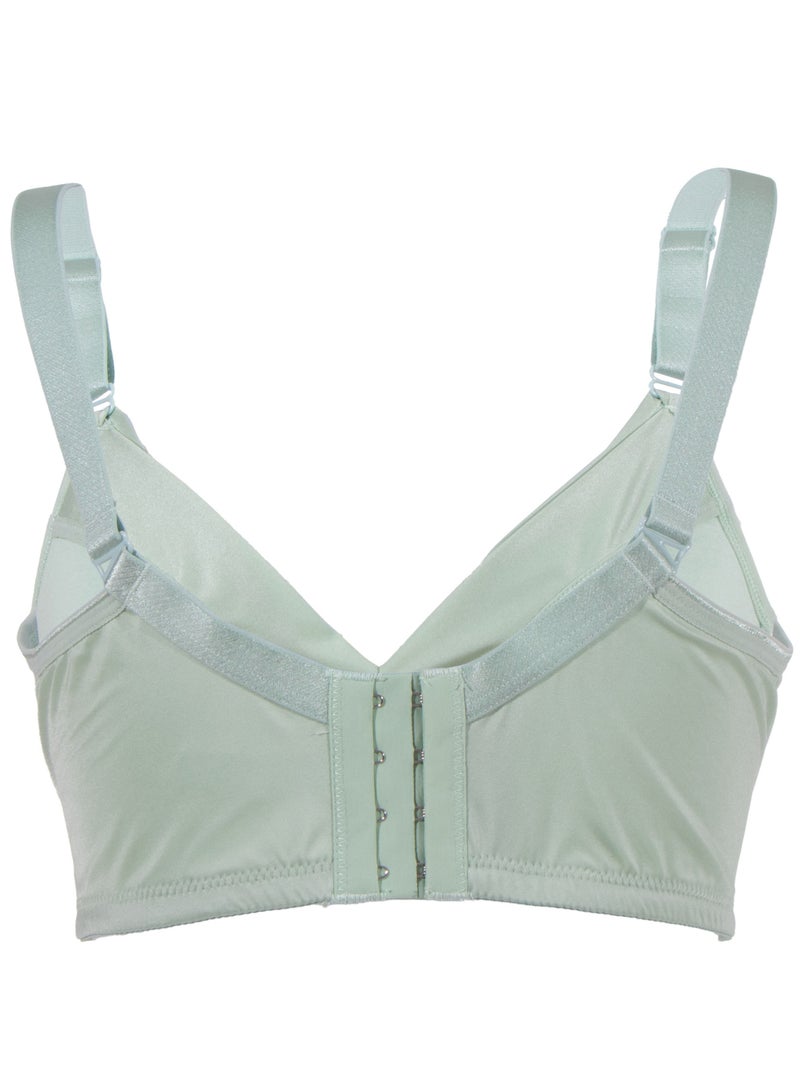 أوكوس حمالة صدر بتغطية كاملة مناسبة أثناء الحمل والرضاعة -أخضر -كبير - Image 3