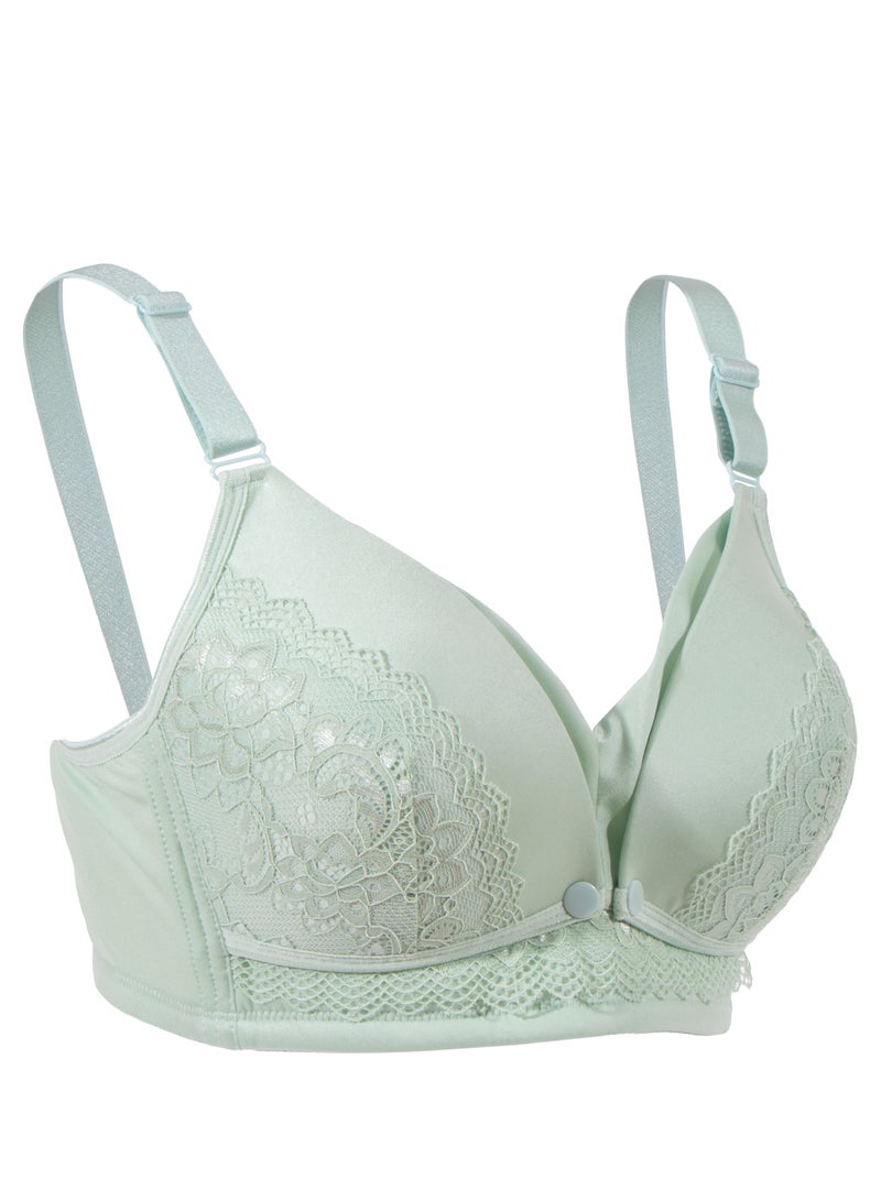 أوكوس حمالة صدر بتغطية كاملة مناسبة أثناء الحمل والرضاعة -أخضر -كبير - Image 2