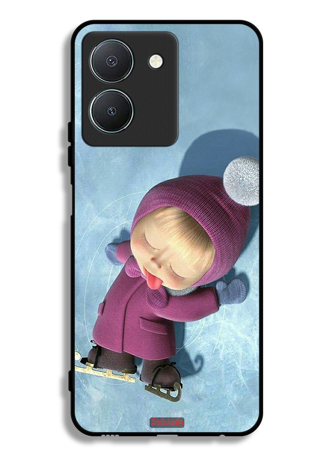 Tolwak Vivo Y36 5G Protective Case Cover Cute Dolly - Image 1