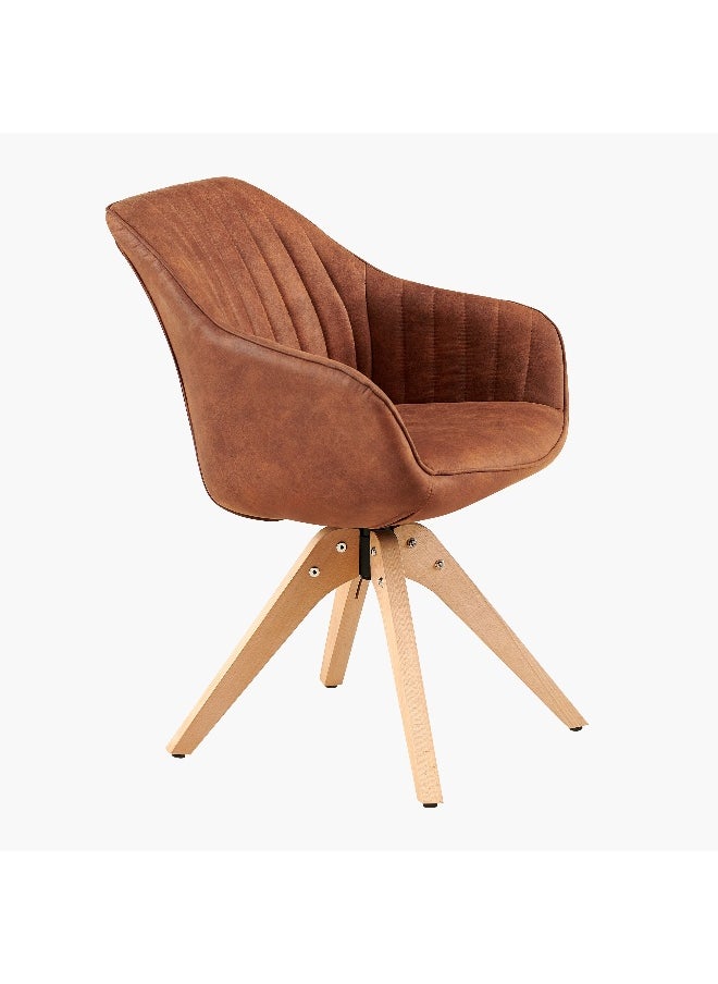 Home Box Herschel Swivel Dining cum Study Chair  - Image 5
