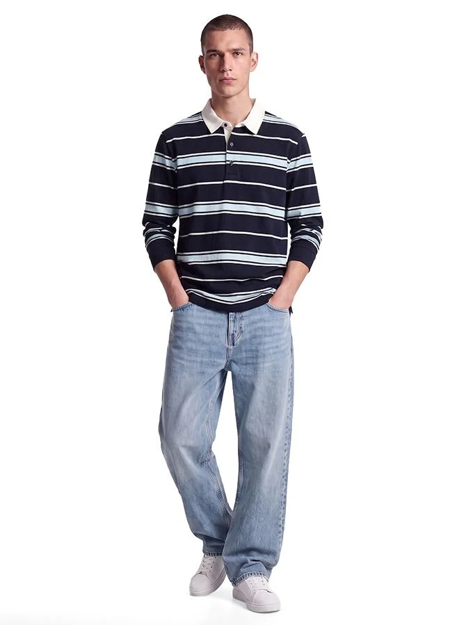 كوتون Striped Sweatshirt