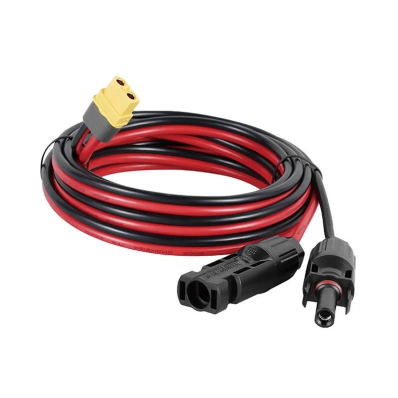 كابل توصيل الألواح الشمسية الموثوق 14AWG سلك عالي التوصيل مثالي للمصفوفات كابل توصيل الألواح الثقيلة كابل طاقة - Image 1