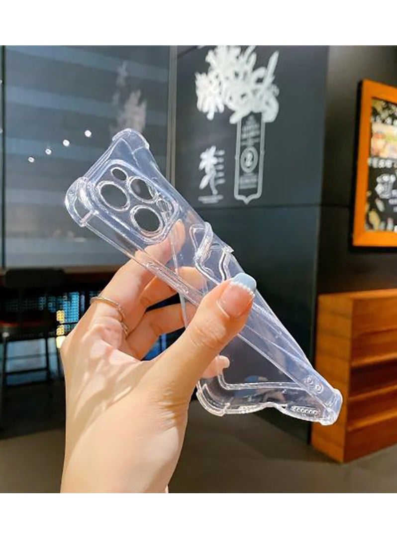 جراب محفظة شفاف لهاتف ابل ايفون 14 برو Iphone 14 Pro (6.1 Inch) - Image 2