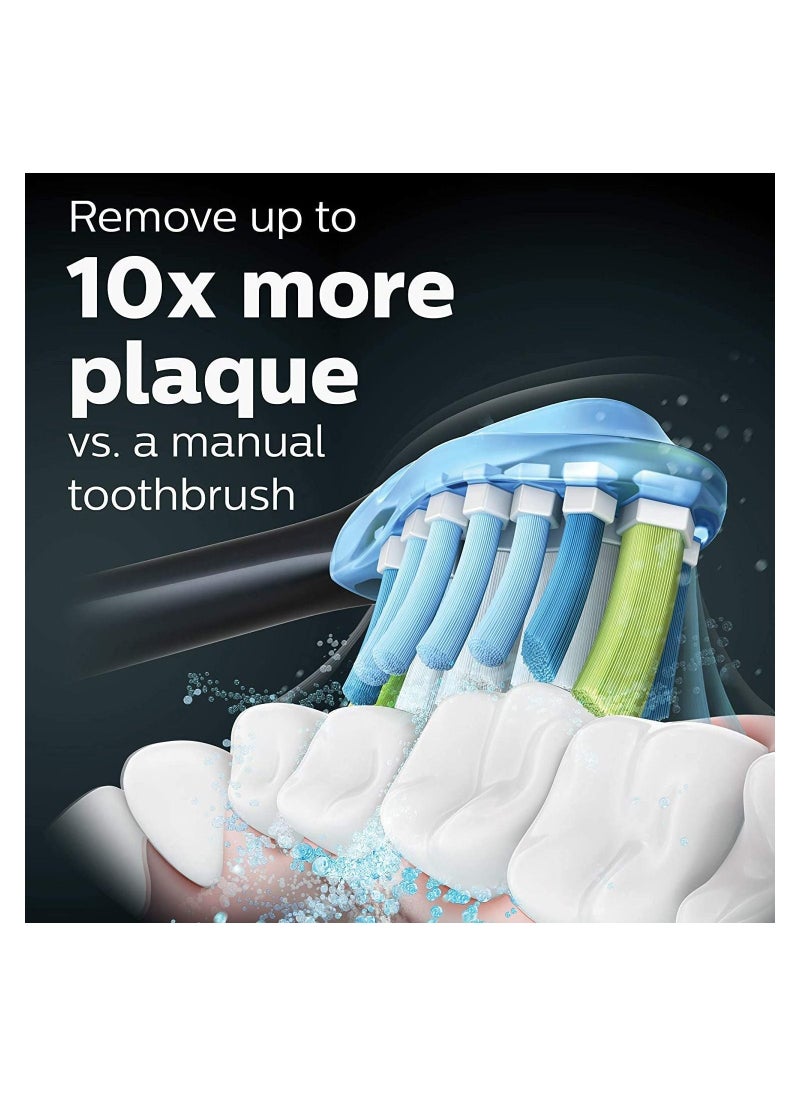 PHILIPS SONICARE - Philips Sonicare ExpertClean 7700 Rechargeable Electric Toothbrush with Bluetooth & UV Sanitizer, HX9630/15, Black - Image 1