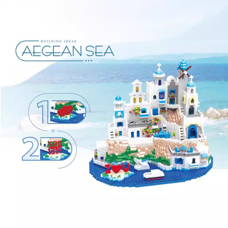 Leji Micro-Particle Building Block Toys Construction Dream Garden 801-807.605.631.632.607 Dropshipping - Image 3