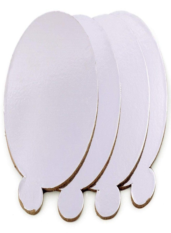 Baking Set Cake Base 12 INCH Silver Premium Cake, Corrugated, Cake Board, 5-Pieces, Silver - Image 2