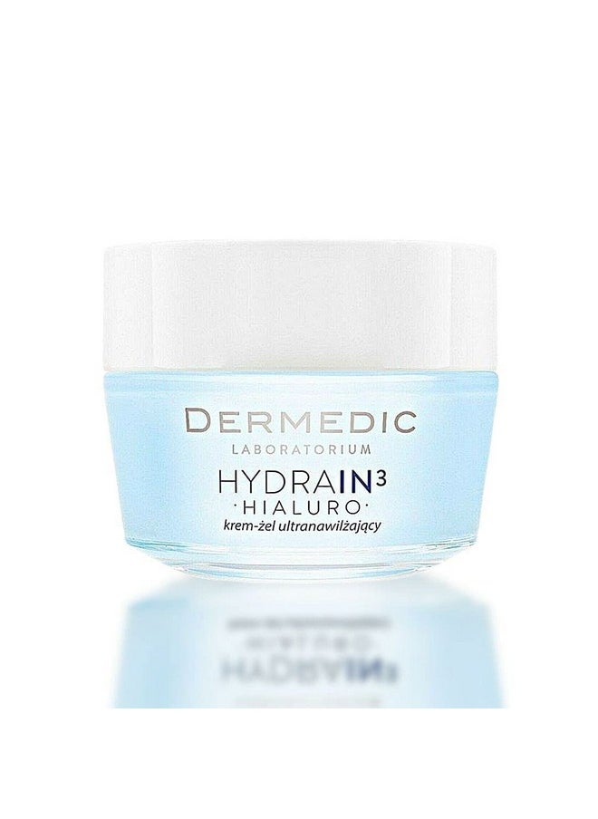 Dermedic - Dermedic Hydrain3 Hialuro Creamgel Ultrahydrating 50 G For All Skin Types In Need Of Hydration By Dermedic - Image 1