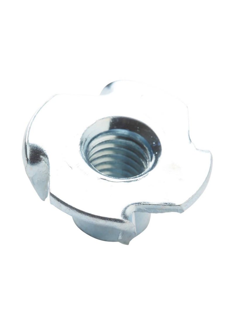 ACE Diall Zinc-Plated Carbon Steel Tee Nut Pack M8 10Pcs