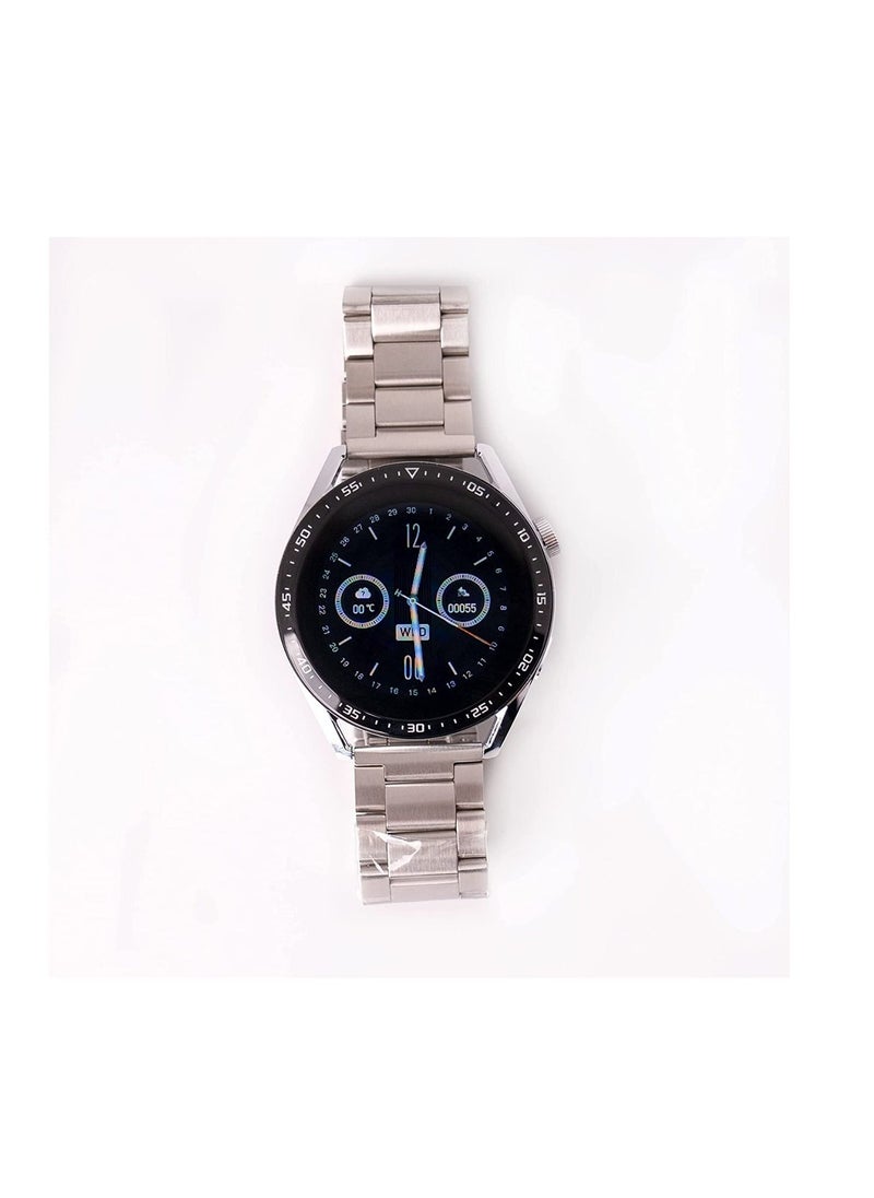 Pawa - Grandeur Series Smart Watch / Incomparable Aesthetic / 7 days Usage time / Health Monitoring / Activity Tracker / Bluetooth Calling - Silver - Image 1