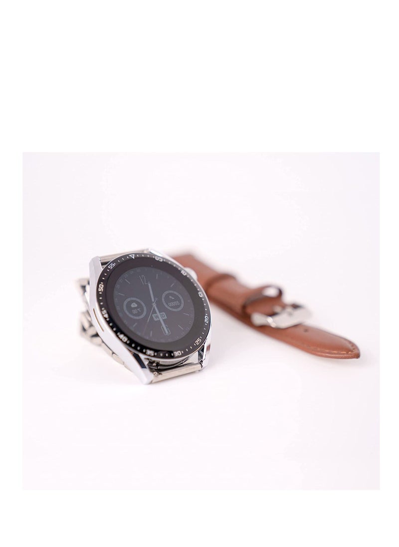 Pawa - Grandeur Series Smart Watch / Incomparable Aesthetic / 7 days Usage time / Health Monitoring / Activity Tracker / Bluetooth Calling - Silver - Image 1