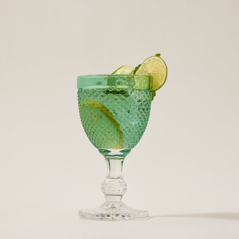 La Mesa 4 Pcs Glass Footed Tumbler - Image 2