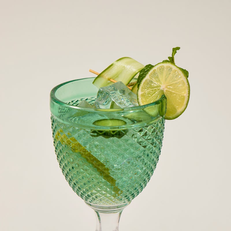 La Mesa 4 Pcs Glass Footed Tumbler - Image 3