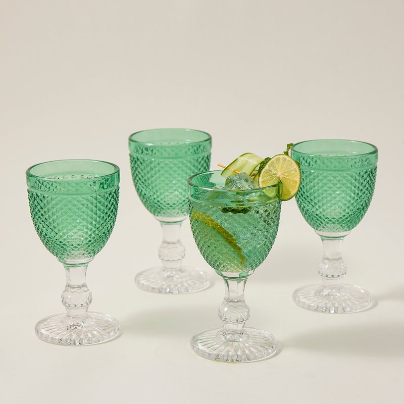 La Mesa 4 Pcs Glass Footed Tumbler - Image 5