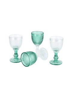 La Mesa 4 Pcs Glass Footed Tumbler  - Image 3