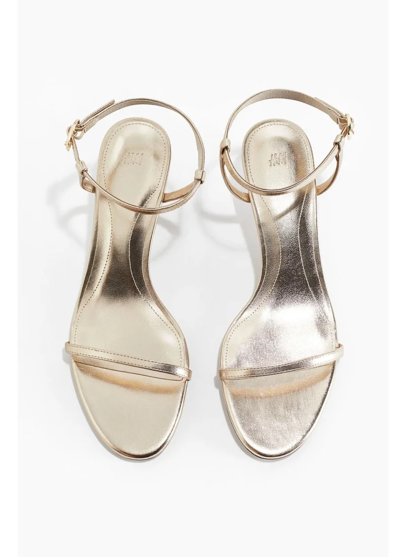 اتش اند ام Heeled strappy sandals