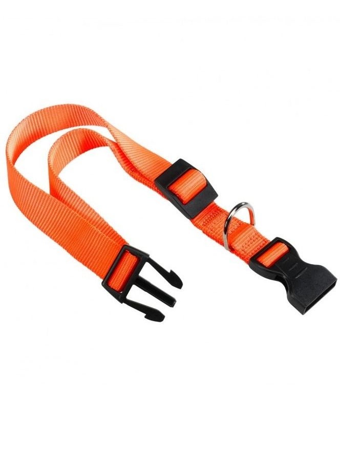 Ferplast Club C Nylon Dog Collar With Buckle Orange 18-25CmX10Mm 