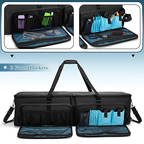 samdew Astronomical Telescope Case, 40.8" Large Telescope Storage Bag for Telescope Tube & Tripod, Soft Padded Telescope Accessories Carry Case & Counterweight Bag Compatible with Celestron Telescope - Image 4