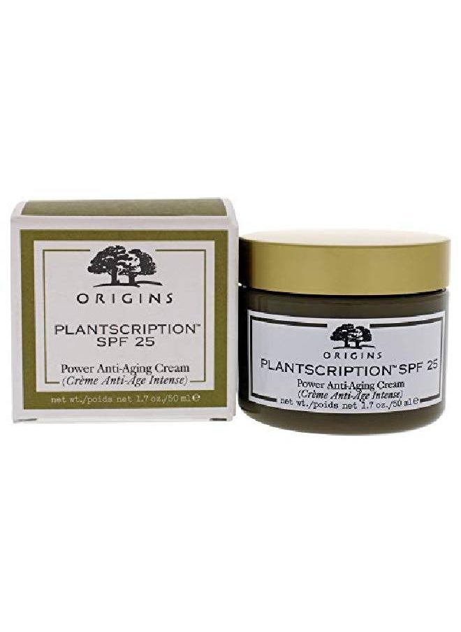 Origins Plantscription Spf 25 Power Antiaging Cream Clear 17 Ounce  - Image 2