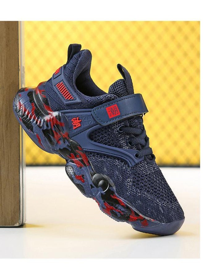 NIBEMINENT Children Boys Breathable Mesh Shoes Kids Sports and Running Sneakers School Tennis Shoes - Image 2